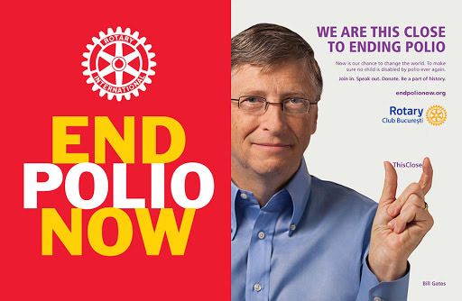 End polio now