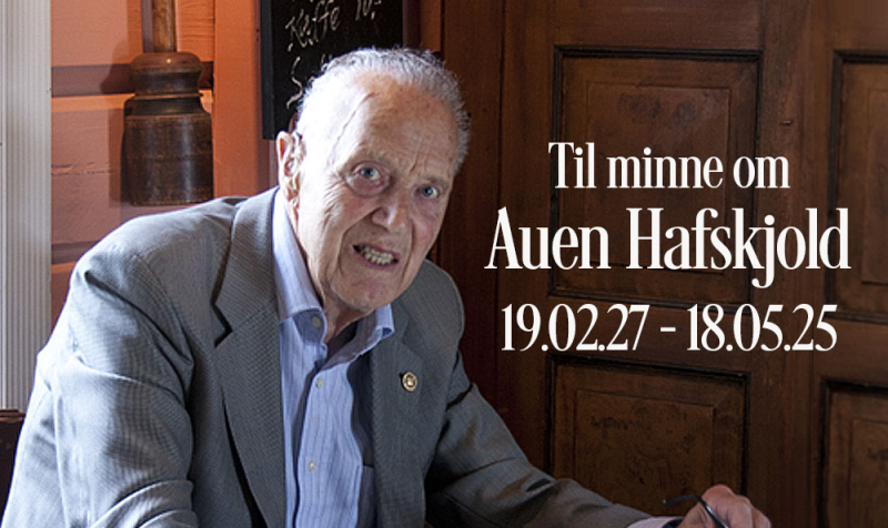 Til minne om Auen Hafskjold