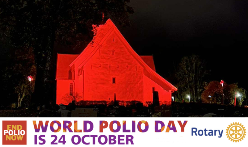 24. oktober - Verdens poliodag