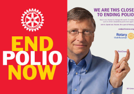 End polio now