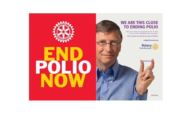 End polio now